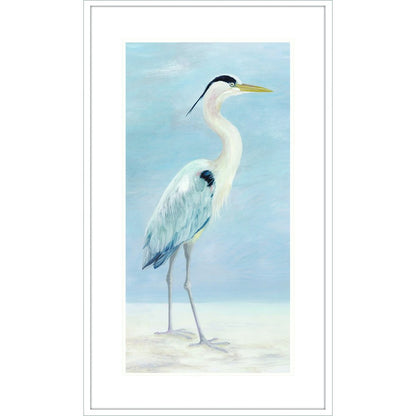 Coastal Calm I White Framed Print Wall Art