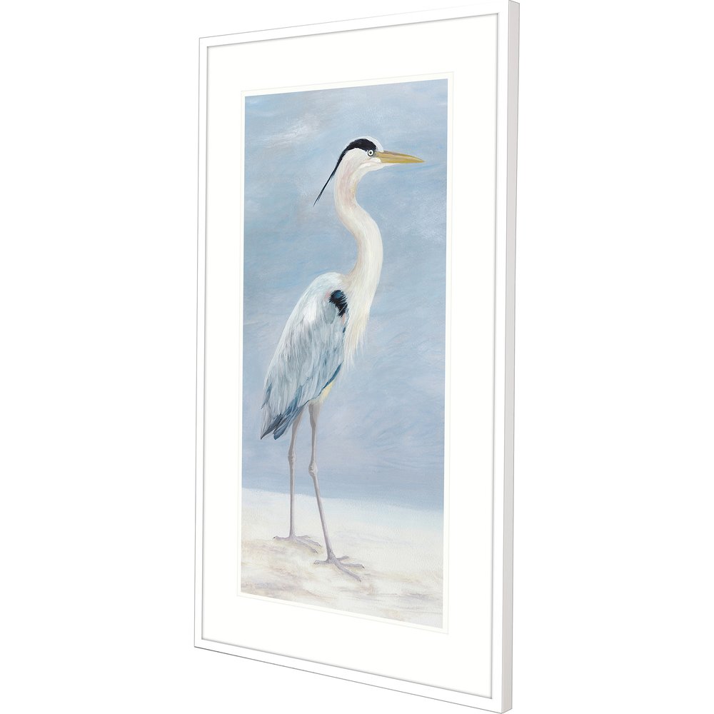 Coastal Calm I White Framed Print Wall Art — view 2