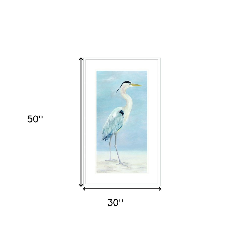 Coastal Calm I White Framed Print Wall Art — view 4