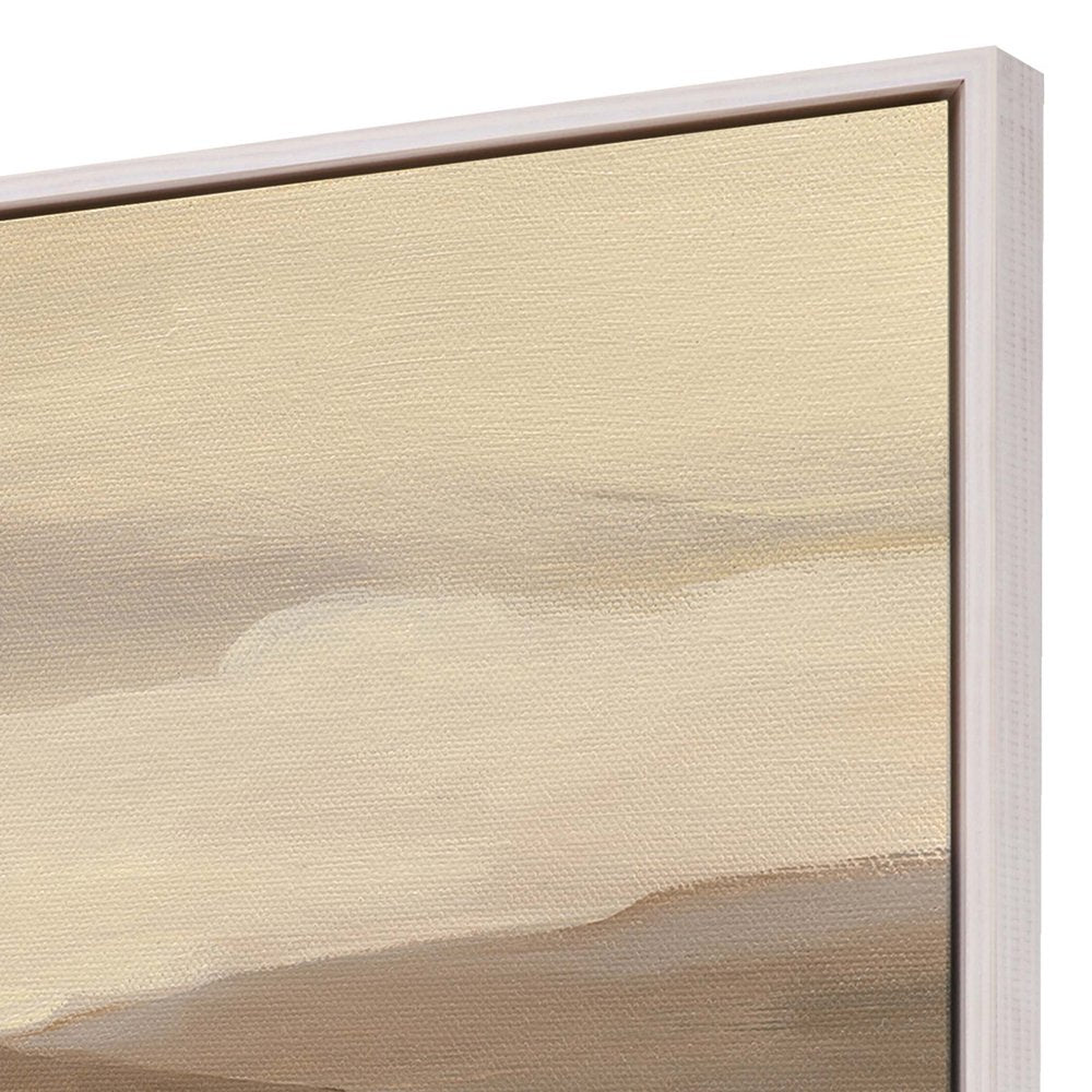 Cinnamon Riverbank I White Floater Frame Print Wall Art — view 3