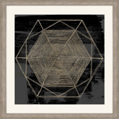 Woven Dreams II Silver Framed Print Wall Art