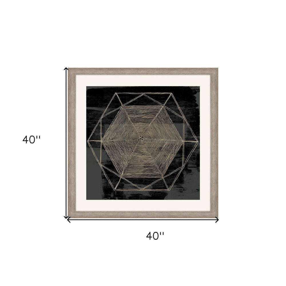 Woven Dreams II Silver Framed Print Wall Art — view 4