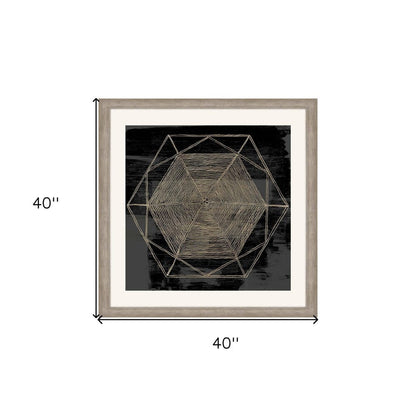 Woven Dreams II Silver Framed Print Wall Art