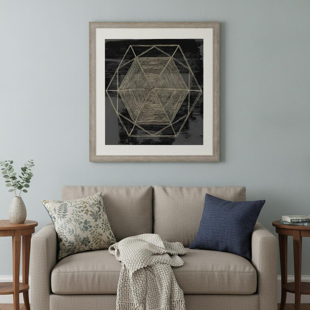 Woven Dreams II Silver Framed Print Wall Art — view 5
