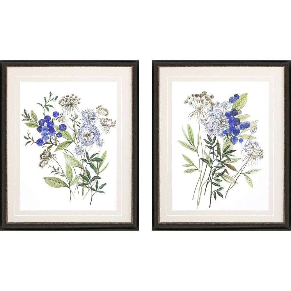 Set Of Two Botana Black Framed Print Wall Art — view 1