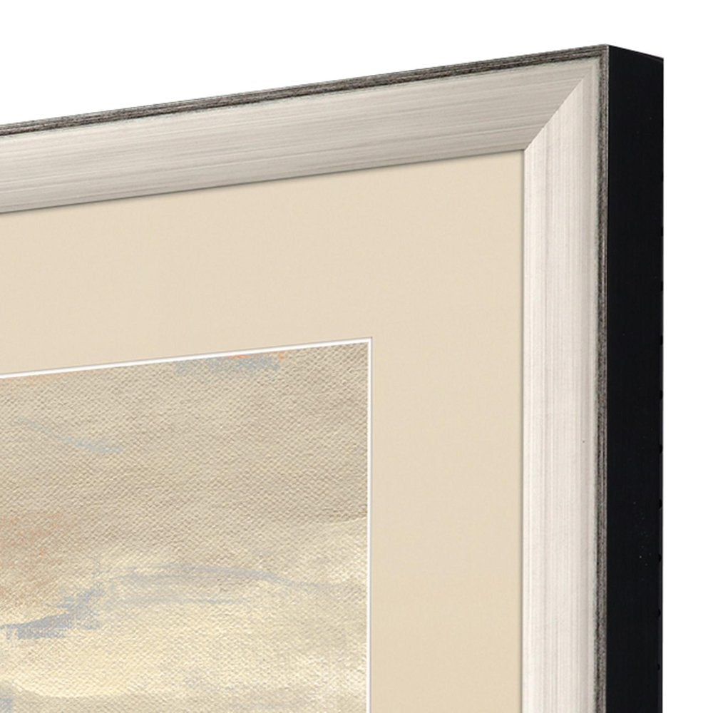 Warm Bay I Silver Framed Print Wall Art — view 3