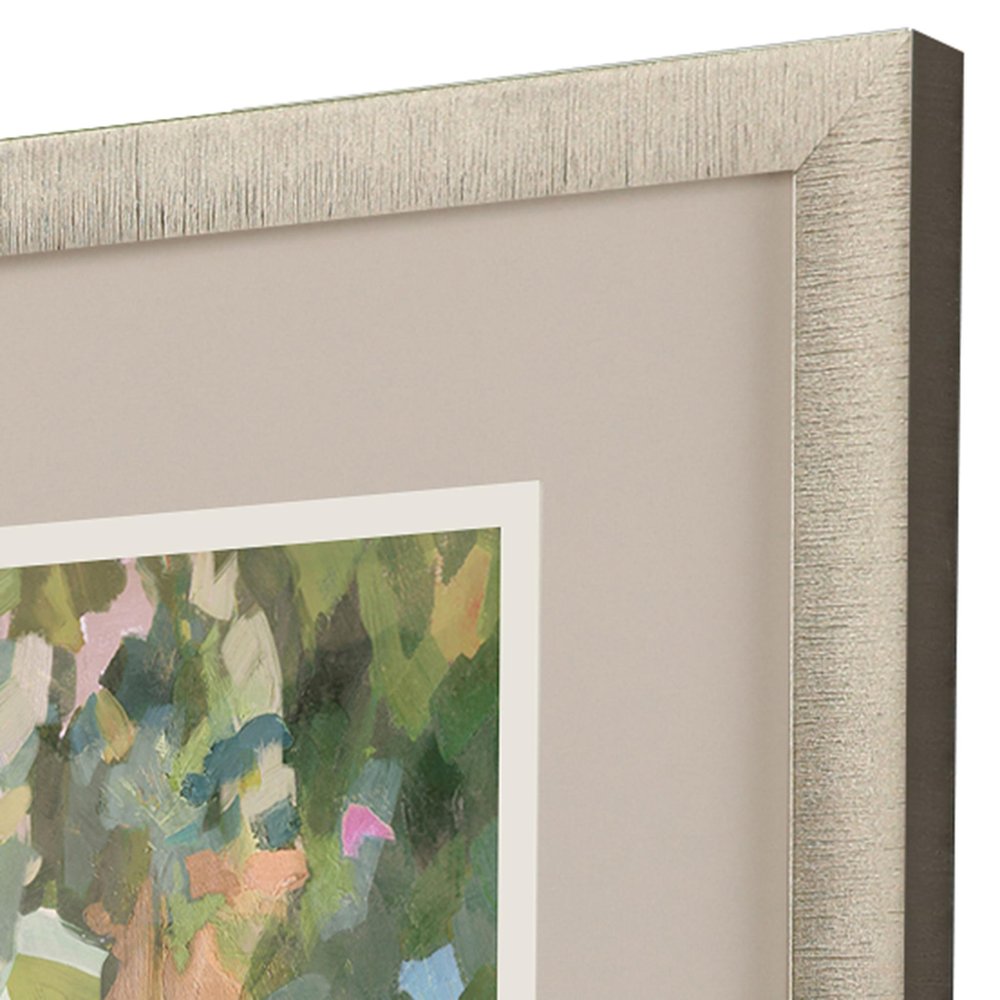 Garden Delight Lane Gold Framed Print Wall Art — view 3