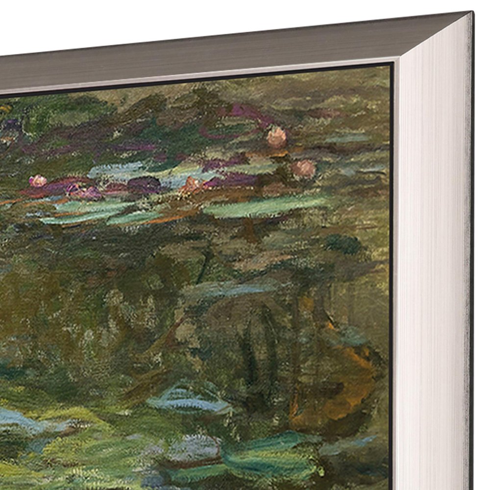 La Bassin aux Nympheas Silver Framed Print Wall Art — view 3