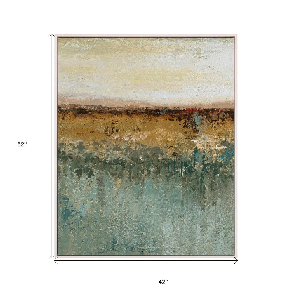 Antique Contemporary White Floater Frame Print Wall Art — view 5