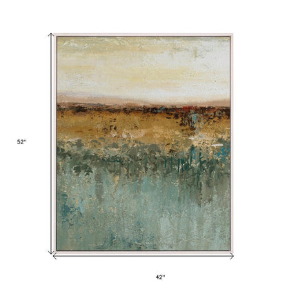 Antique Contemporary White Floater Frame Print Wall Art