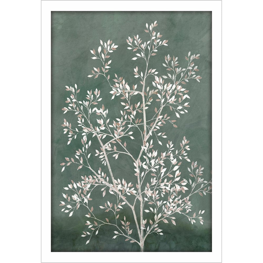 Delicate Tree I White Framed Print Wall Art — view 1