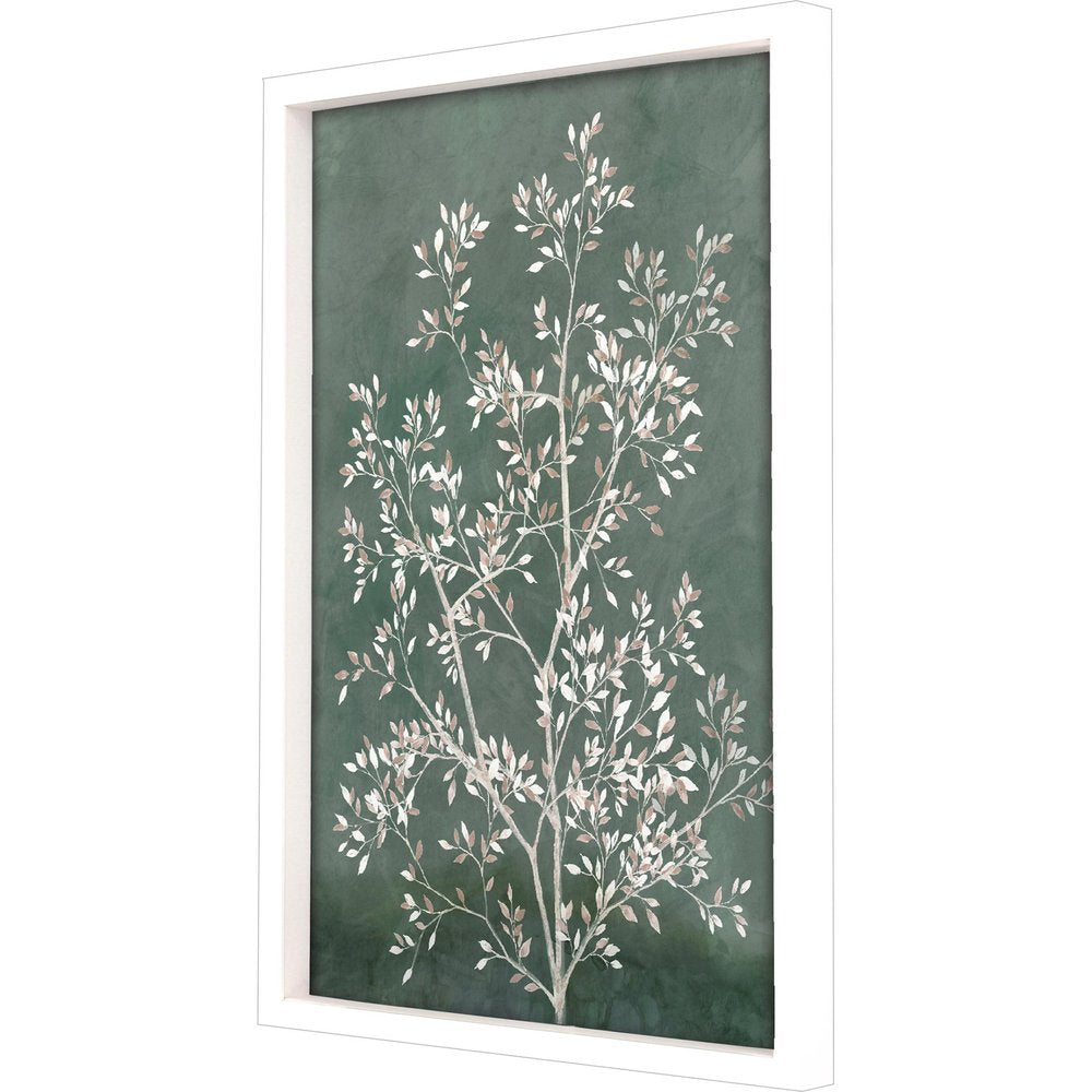 Delicate Tree I White Framed Print Wall Art — view 2