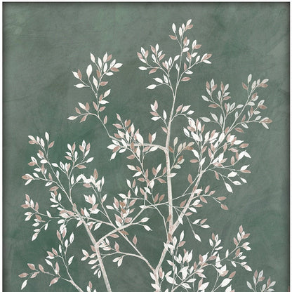 Delicate Tree I White Framed Print Wall Art