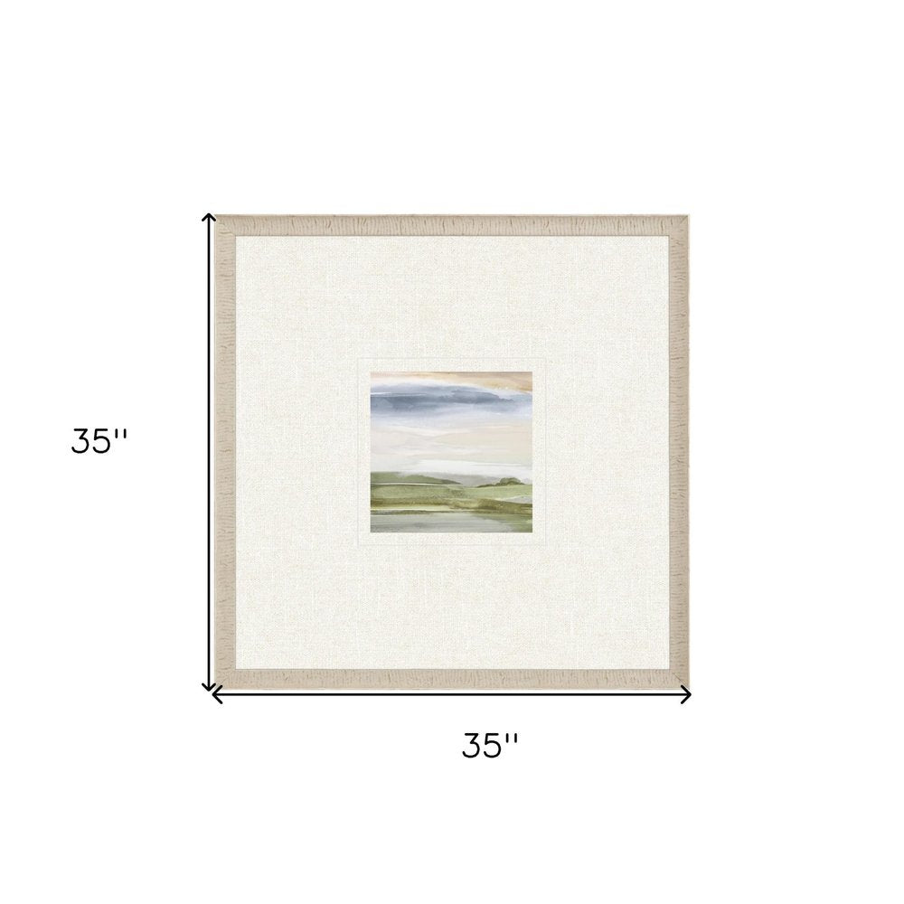 Wild Escape I White Framed Print Wall Art