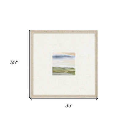 Wild Escape I White Framed Print Wall Art