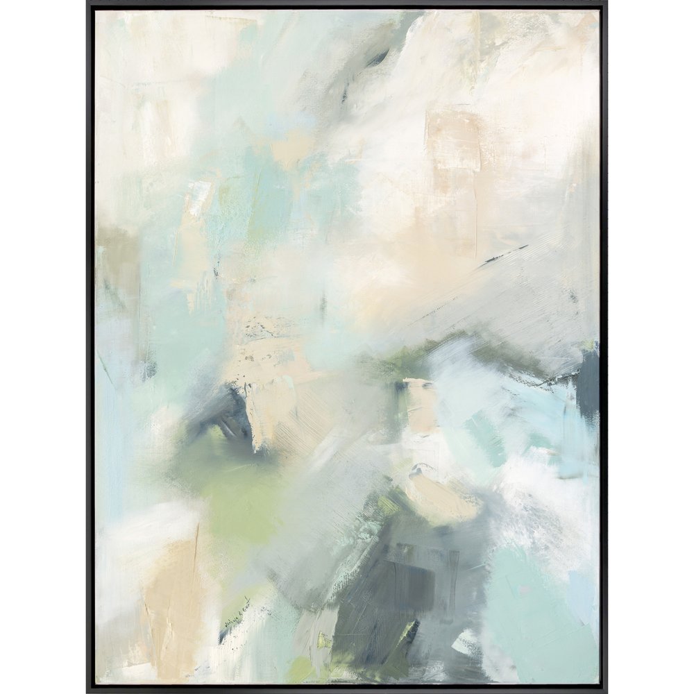 Through It All Black Floater Frame Print Wall Art — view 1