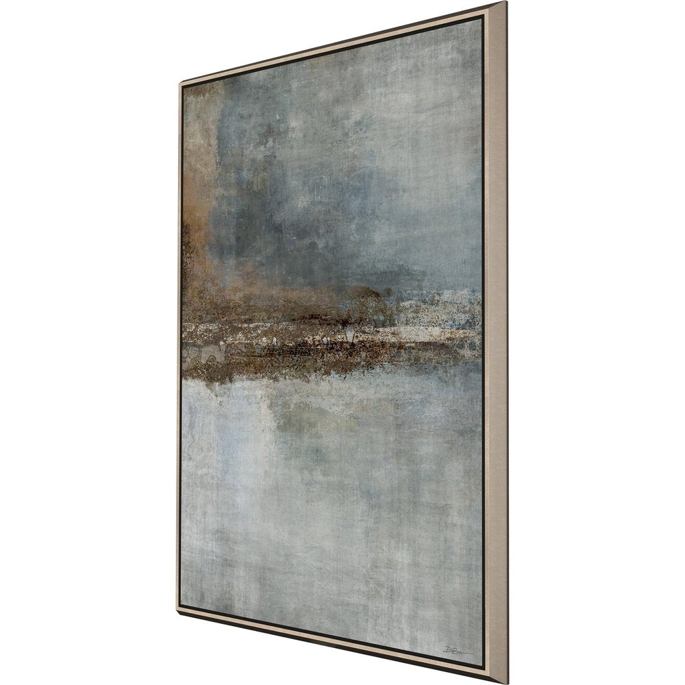 Wednesday Silver Floater Frame Print Wall Art — view 2