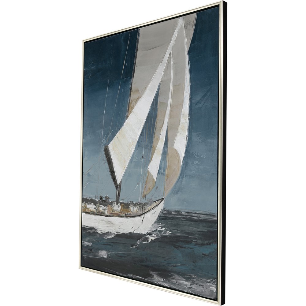 Home Run Silver Floater Frame Print Wall Art