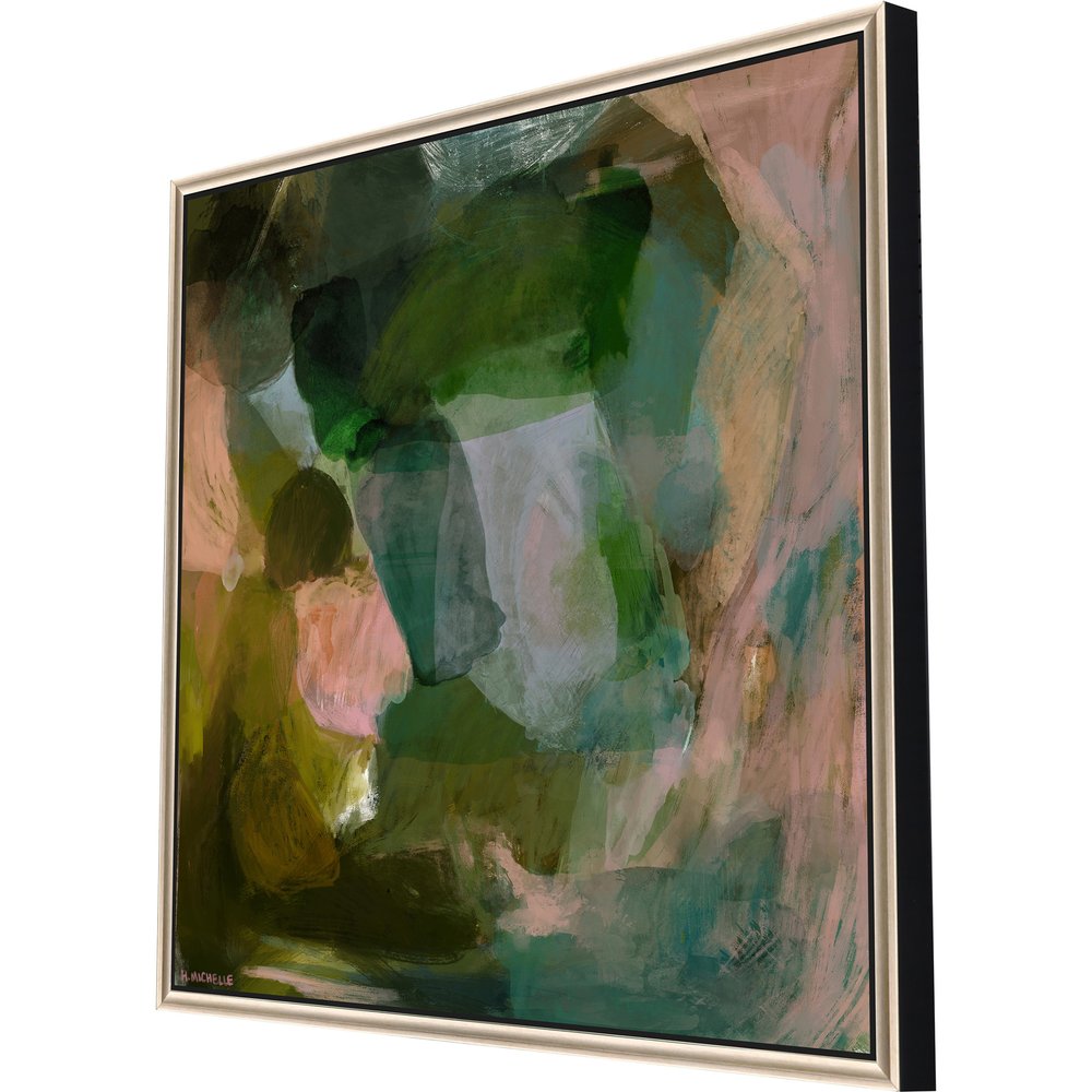Manifest Silver Floater Frame Print Wall Art — view 2