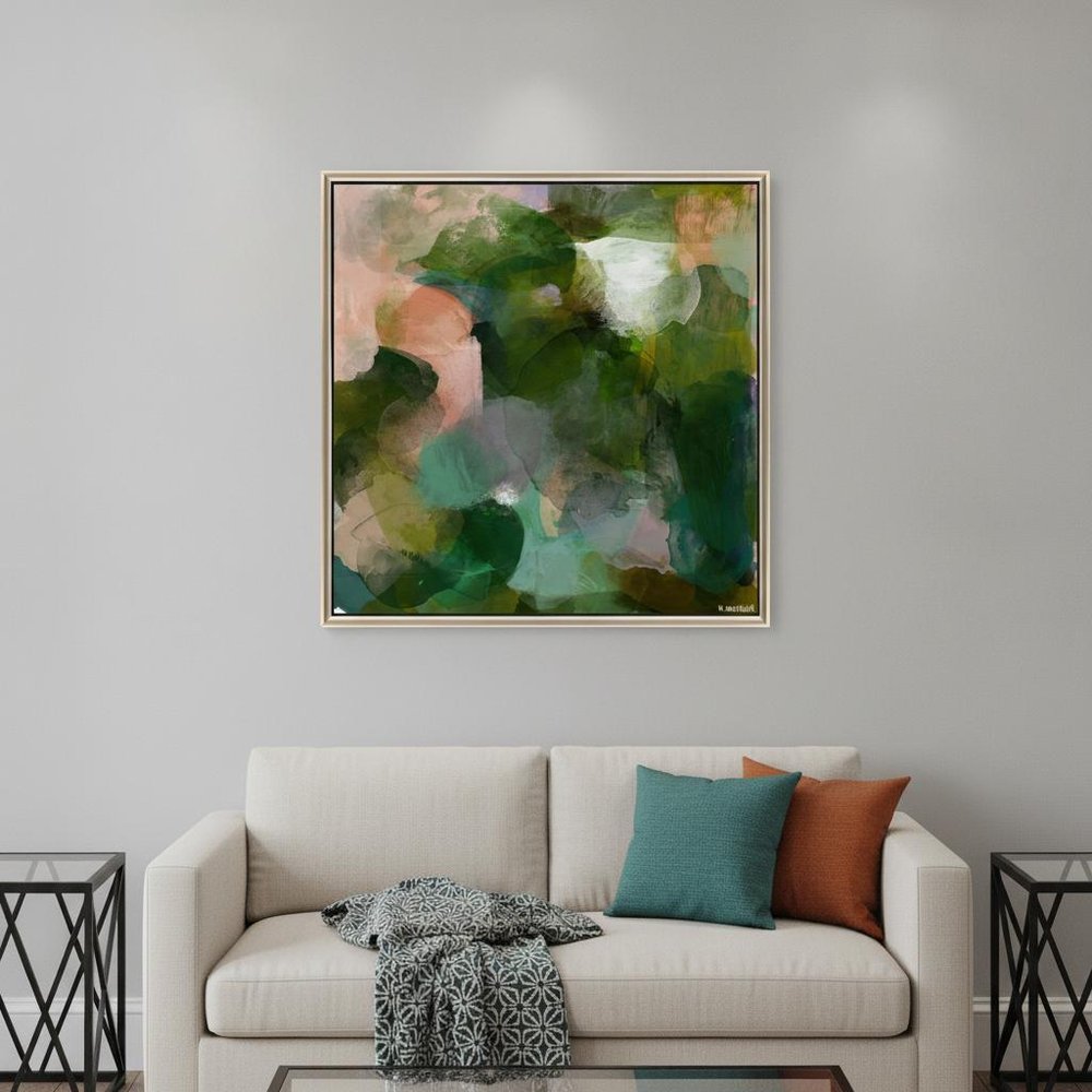 Fruition Silver Floater Frame Print Wall Art — view 5