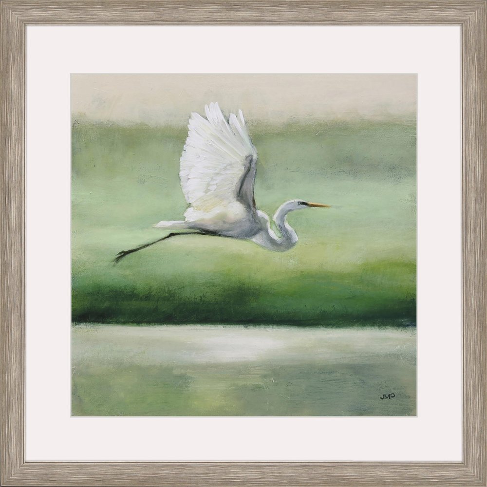 Flight Silver Framed Print Wall Art — view 2