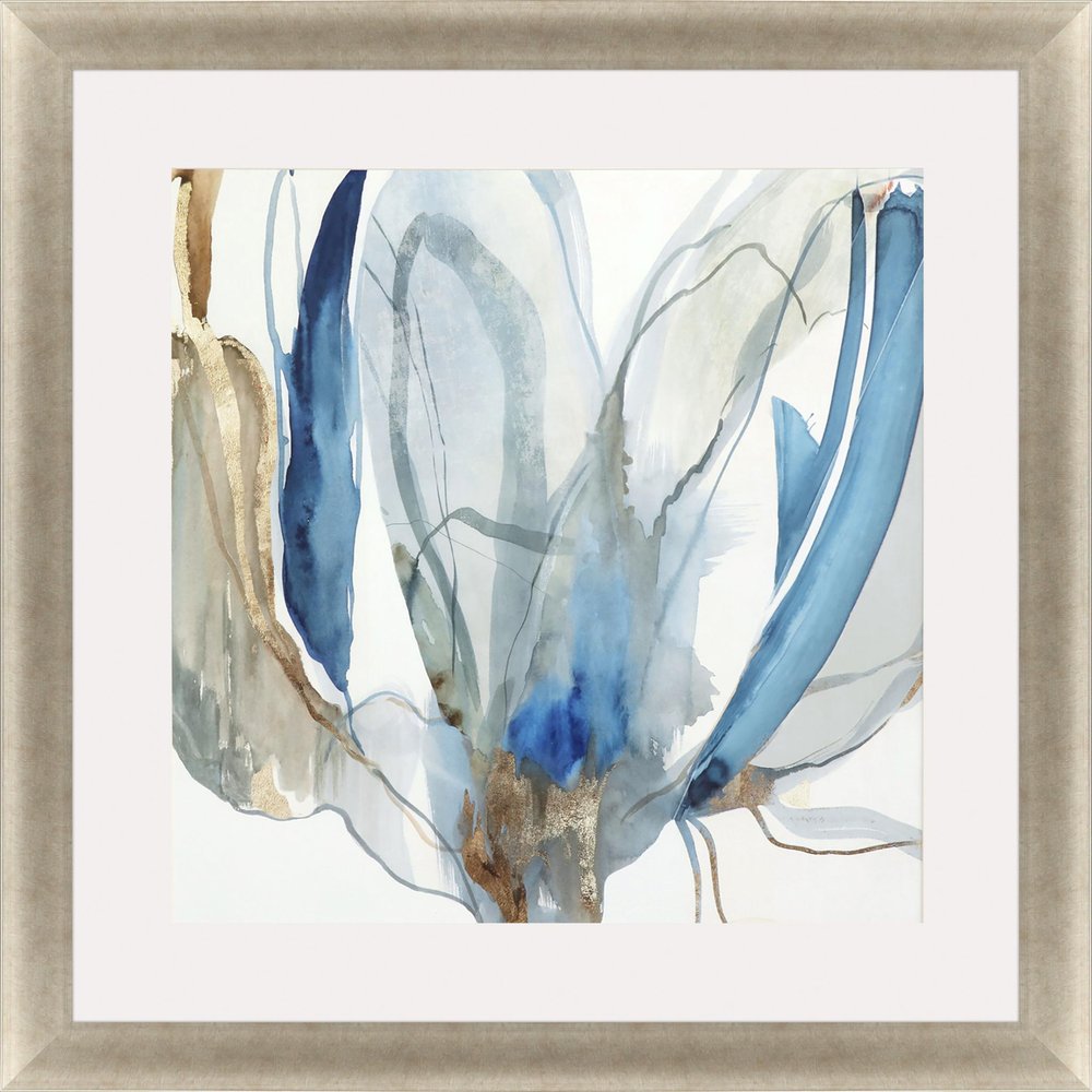 Refined I Gold Framed Print Wall Art