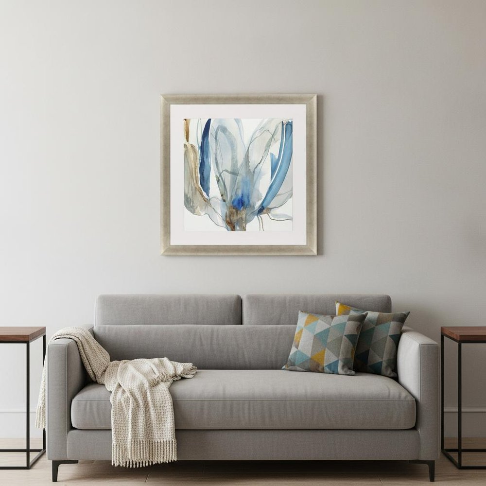 Refined I Gold Framed Print Wall Art — view 5