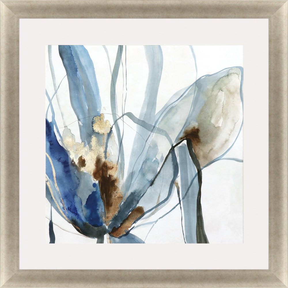 Refined II Gold Framed Print Wall Art — view 3