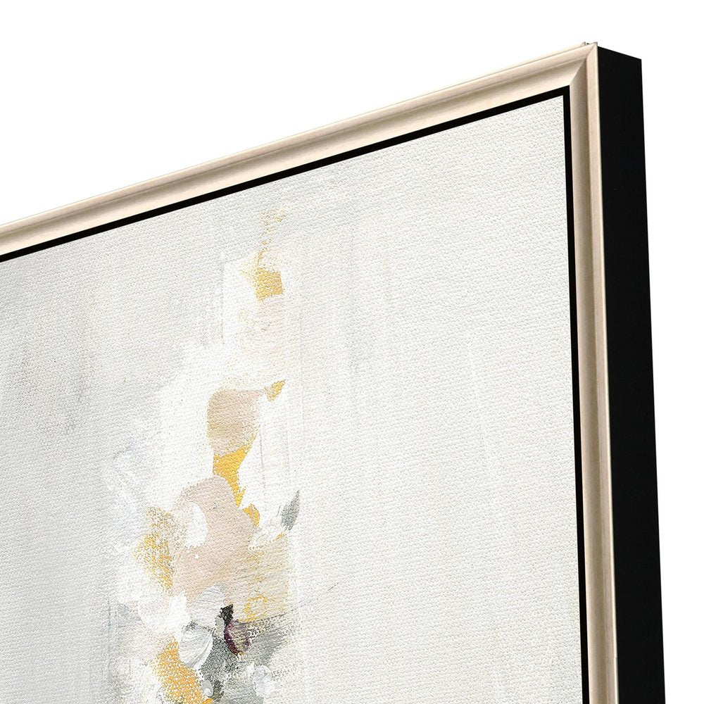 Rustic Garden I Silver Floater Frame Print Wall Art — view 1