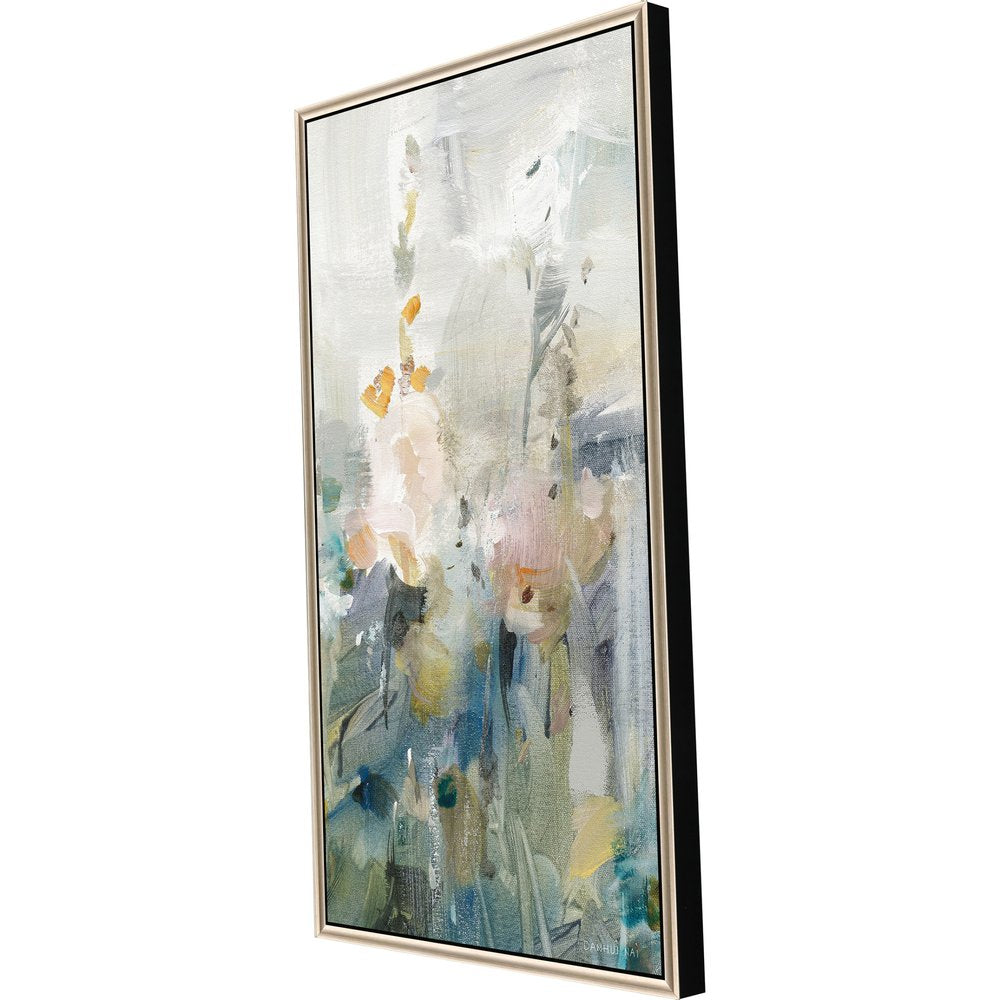 Rustic Garden II Silver Floater Frame Print Wall Art