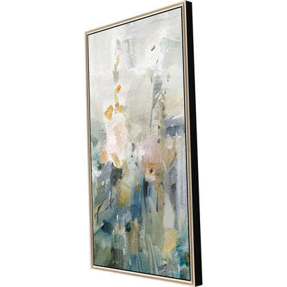 Rustic Garden II Silver Floater Frame Print Wall Art