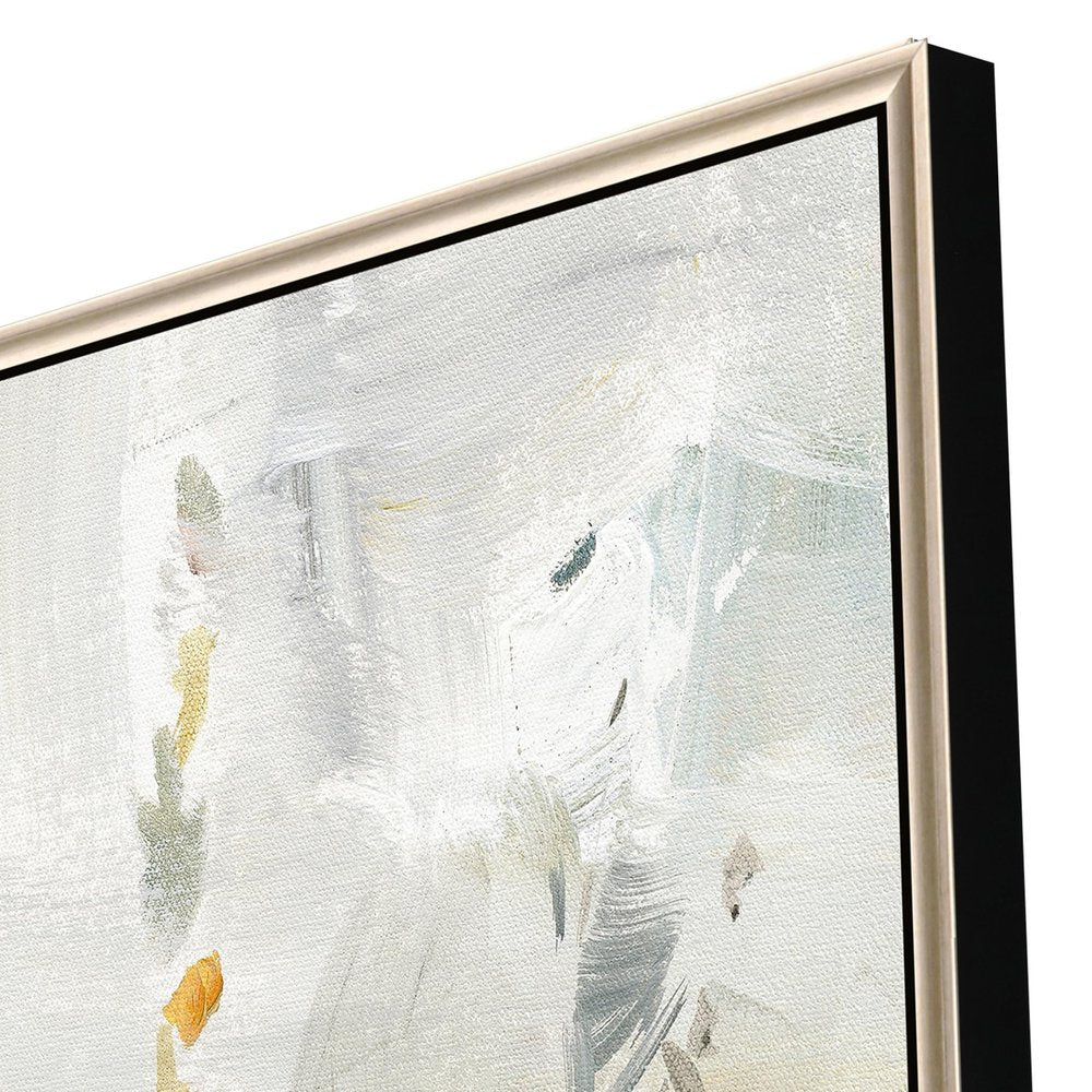 Rustic Garden II Silver Floater Frame Print Wall Art — view 3
