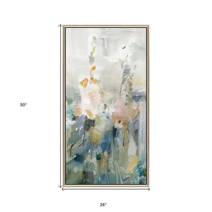 Rustic Garden II Silver Floater Frame Print Wall Art
