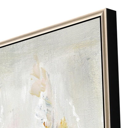 Rustic Garden III Silver Floater Frame Print Wall Art