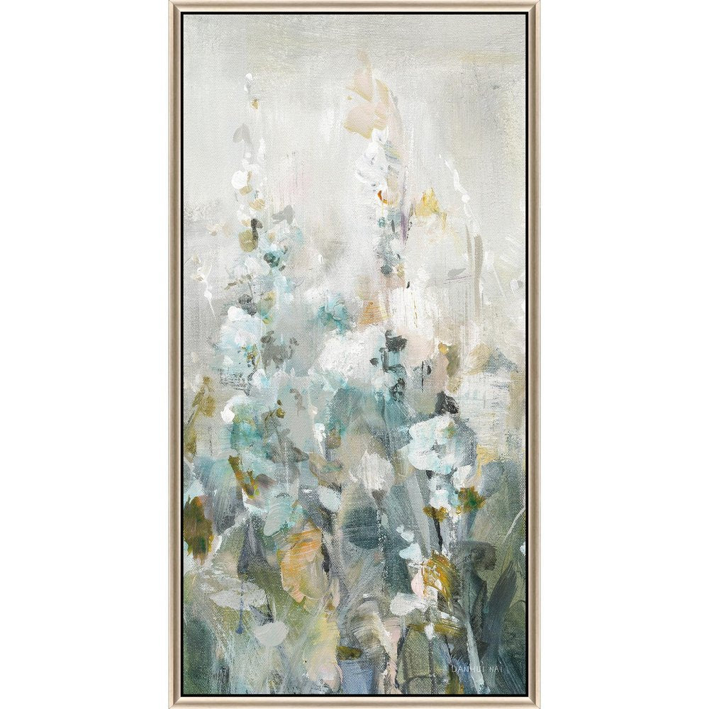 Rustic Garden III Silver Floater Frame Print Wall Art