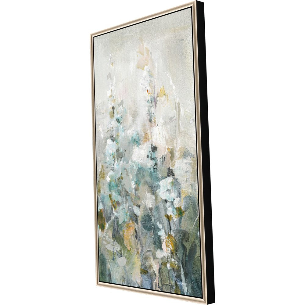 Rustic Garden III Silver Floater Frame Print Wall Art