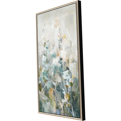 Rustic Garden III Silver Floater Frame Print Wall Art