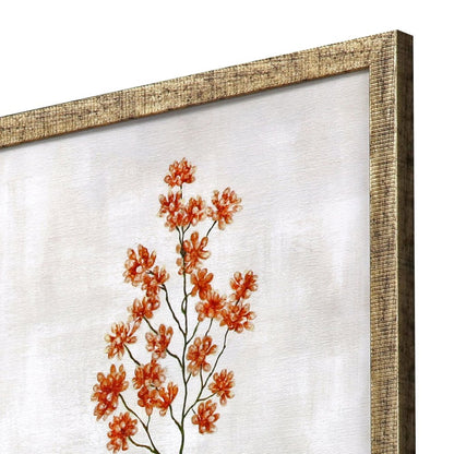 Set Of Four Botanical I Gold Framed Print Wall Art