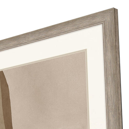 Translucent Harmony Silver Framed Print Wall Art