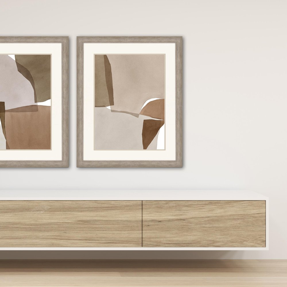 Translucent Harmony Silver Framed Print Wall Art