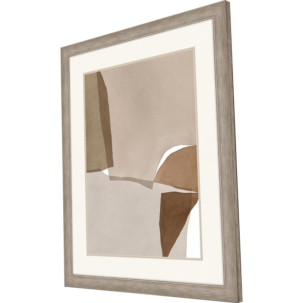 Translucent Harmony Silver Framed Print Wall Art