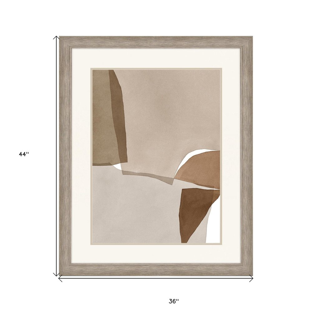 Translucent Harmony Silver Framed Print Wall Art