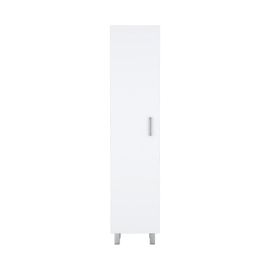 71" White Wood Pantry Or Storage Closet HomeRoots