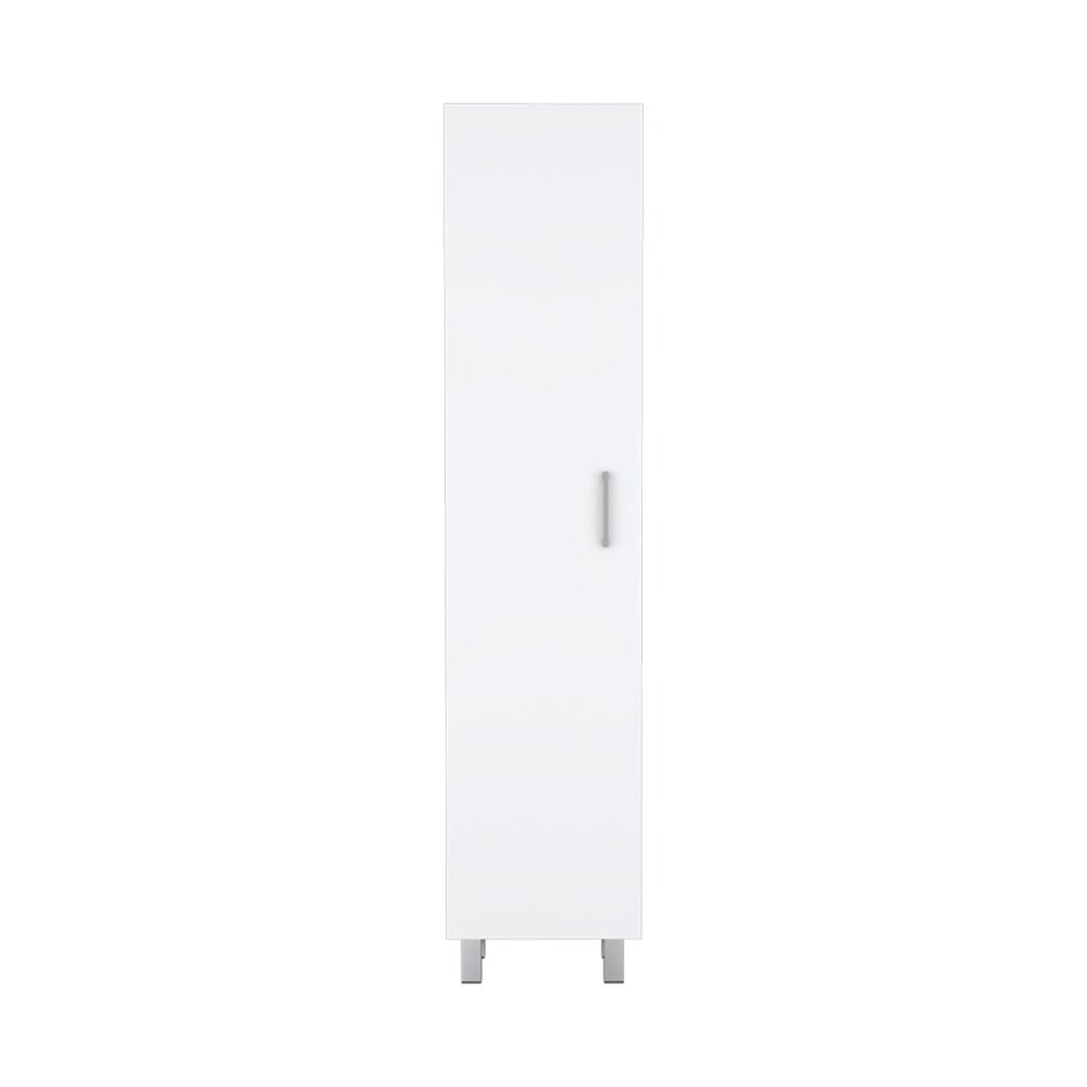 71" White Wood Pantry Or Storage Closet HomeRoots
