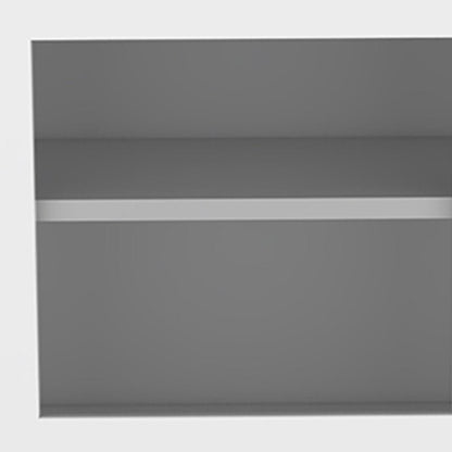 20" White Wall mounted Accent Cabinet With One Shelf HomeRoots