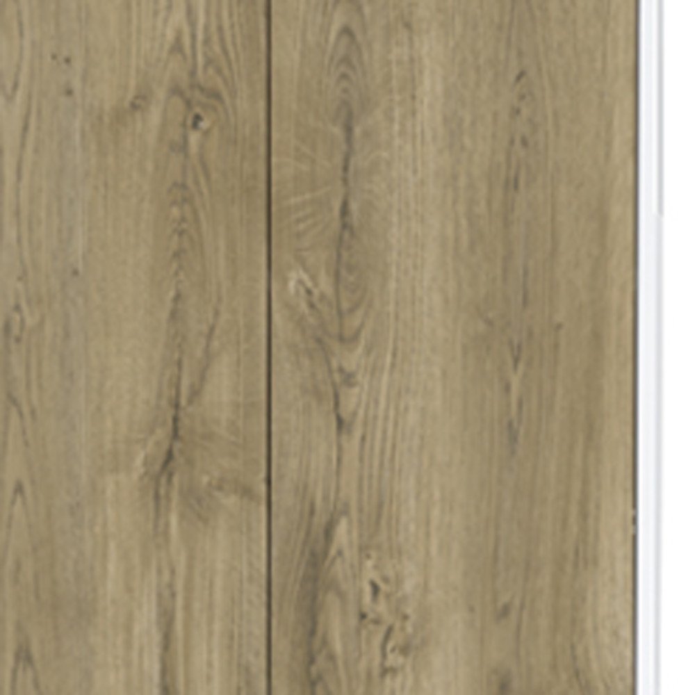 71" Beige Wood Two Door Pantry Or Storage Closet HomeRoots