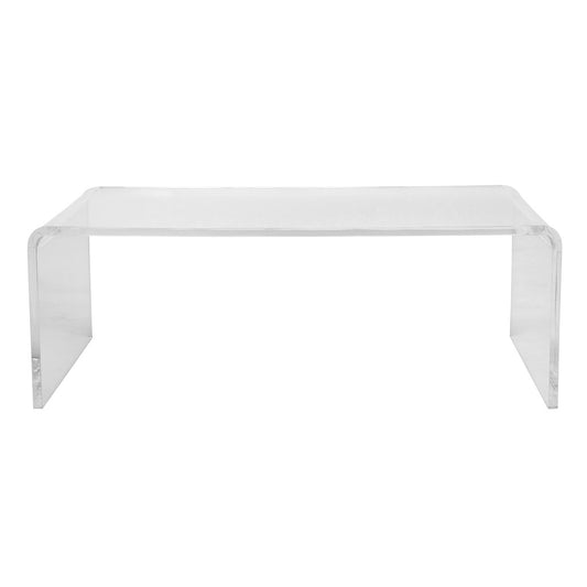 44" Clear Acrylic Coffee Table