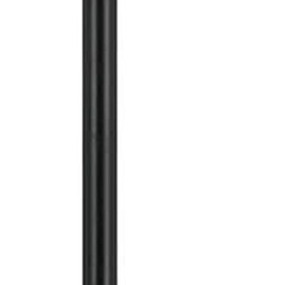 60" Bronze Traditional Shaped Floor Lamp With Tan Square Shade HomeRoots
