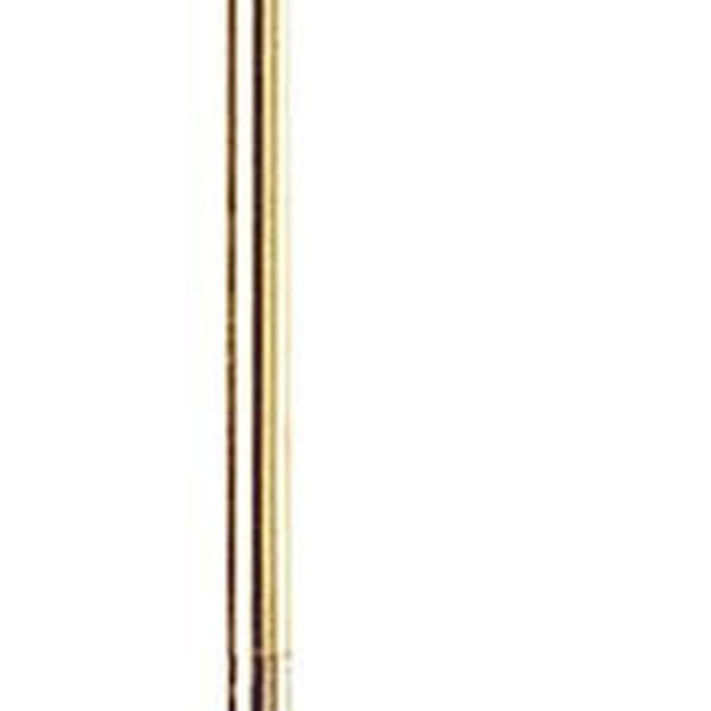 68" Bronze Adjustable Traditional Shaped Floor Lamp With Beige Empire Shade - FurniFindUSA