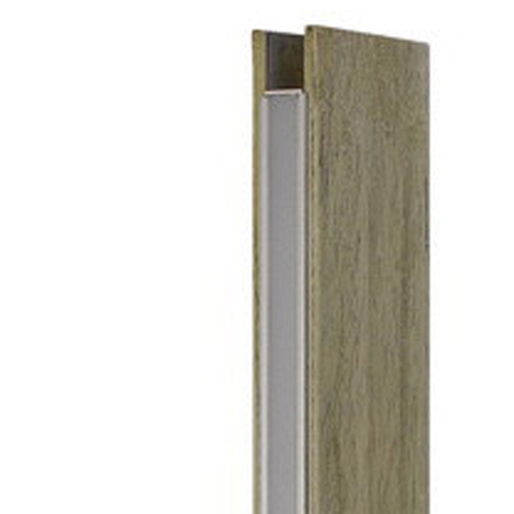 61" Brown Led Traditional Shaped Floor Lamp HomeRoots